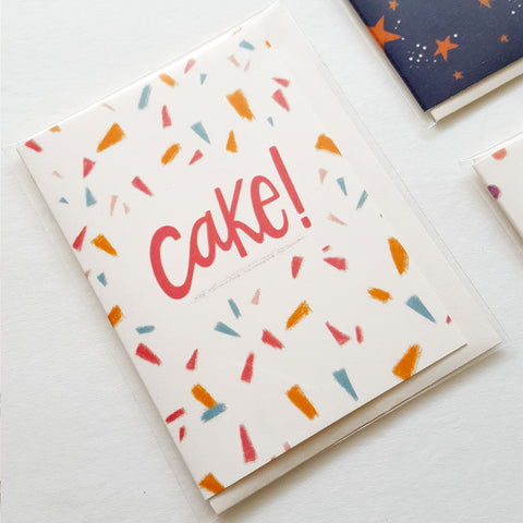 Cake mini card