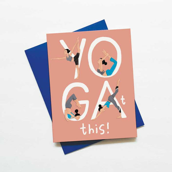 you got this - yogatthis yoga card - green bean studio